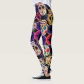 Sugar Skulls Pattern Leggings (Links)