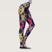 Sugar Skulls Pattern Leggings (Rechts)