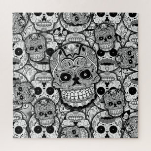 Sugar Skulls Pattern Legpuzzel