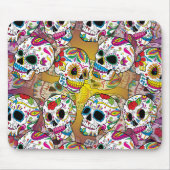 Sugar Skulls Pattern Muismat (Voorkant)
