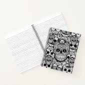 Sugar Skulls Pattern Notitieboek (Binnen)