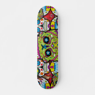 Sugar Skulls Pattern Persoonlijk Skateboard