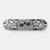Sugar Skulls Pattern Persoonlijk Skateboard (Horizontaal)