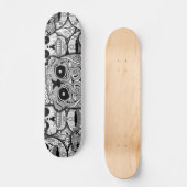 Sugar Skulls Pattern Persoonlijk Skateboard (Voorkant)