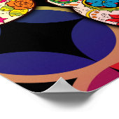 Sugar Skulls Pattern Poster (Hoek)