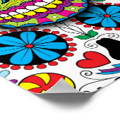 Sugar Skulls Pattern Poster (Hoek)