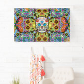 Sugar Skulls Pattern Spandoek (Insitu)