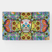 Sugar Skulls Pattern Spandoek (Horizontaal)