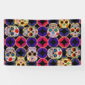 Sugar Skulls Pattern Spandoek (Horizontaal)