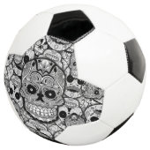 Sugar Skulls Pattern Voetbal (Drie kwart)