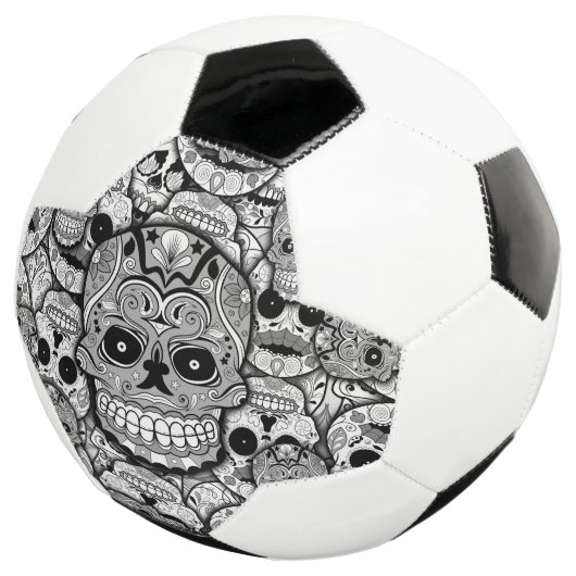 Sugar Skulls Pattern Voetbal (Drie kwart)