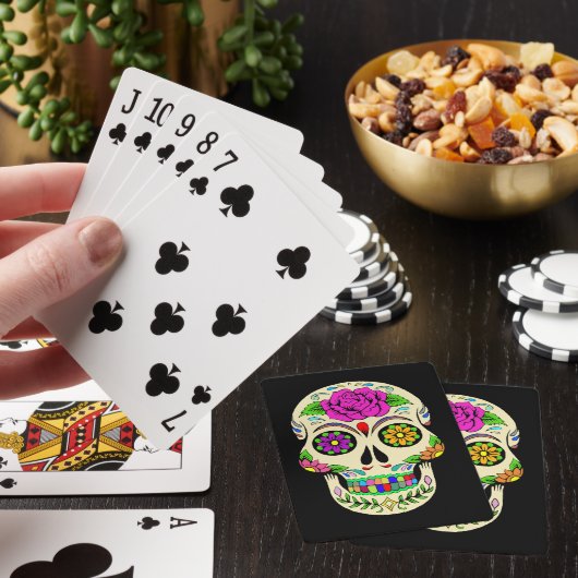 Sugar Skulls Pokerkaarten (Insitu)