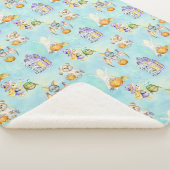 Sugar Skulls Sherpa Blanket Sherpa Deken (3/4)
