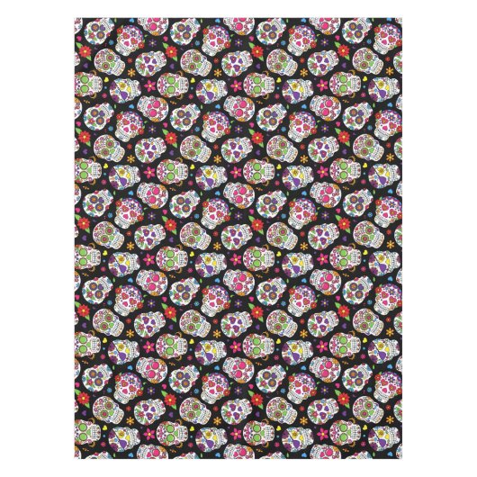 Sugar Skulls Tafelkleed Tafel Hoesje (Voorkant)
