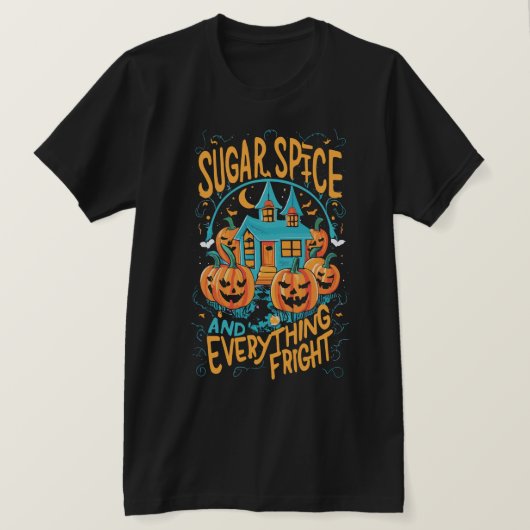 Sugar spice alles bang t-shirt (Design voorkant)