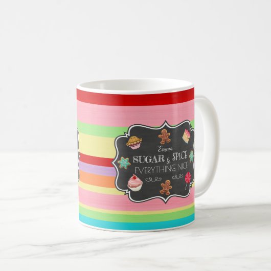 Sugar Spice Alles Mooie  Snoep Shop Koffiemok (Voorkant rechts)