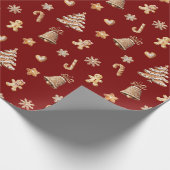 Sugar & spice Christmas! Cadeaupapier (Hoek)