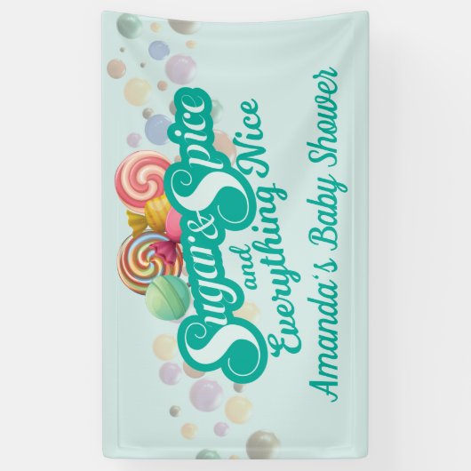 Sugar & Spice en alles Leuke Banner (Verticaal)