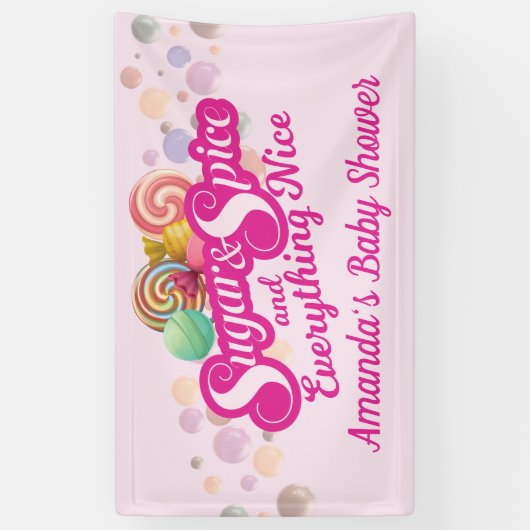 Sugar & Spice en alles Leuke Banner (Verticaal)