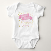 Sugar Spice & Everything Leuk gepersonaliseerd Shi Romper (Voorkant)