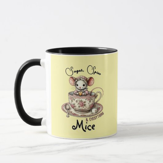 Sugar, Spice & Everything Muizen -  Cup Mok (Links)