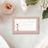 Sugar, Spice & Everything Nice Diaper Raffle Card Informatiekaartje