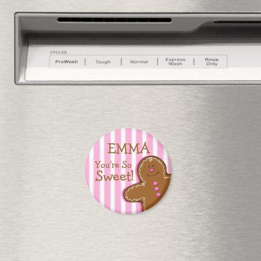 Sugar & Spice Gingergread Custom Magnet (Insitu (Vaatwasser))