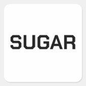 Sugar Sticker Label te koop (Voorkant)