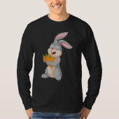 Sugar sweet Easter bunny Easter T-shirt (Voorkant)