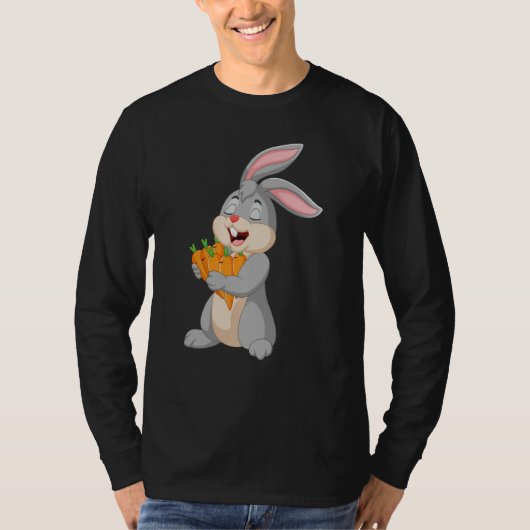 Sugar sweet Easter bunny Easter T-shirt (Voorkant)