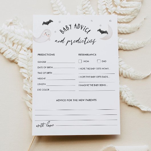 SUGARBOO Baby shower Advies & Voorspellingen Kaart