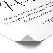 SUGARBOO Fopspeen Hunt Baby shower Spel Teken Poster (Hoek)