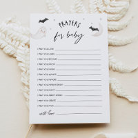 SUGARBOO Halloween Gebed voor Baby Advies Kaart