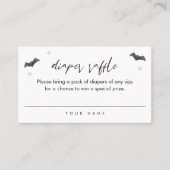 SUGARBOO Halloween Luier Raffle Ticket Card (Voorkant)