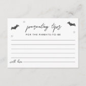 SUGARBOO Halloween Ouderschap Tips Advies Kaart (Voorkant)