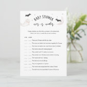 SUGARBOO Halloween Over of Onder Baby shower Spel Kaart