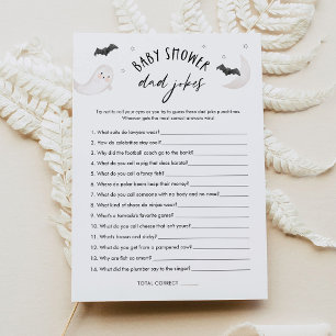 SUGARBOO Halloween Papa Jokes Baby shower Game Kaa Kaart