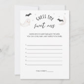 SUGARBOO Halloween Raad de Sweet Mess Game Kaart (Voorkant)