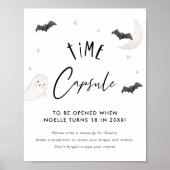 SUGARBOO Halloween Time Capsule Baby shower teken Poster (Voorkant)