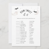 SUGARBOO Hoe lief het is Halloween Baby spel Kaart (Voorkant)