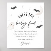 SUGARBOO Raad de Baby Food Game Sign Poster (Voorkant)