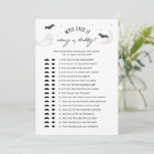 SUGARBOO Wie zei het Mama of Papa Baby Game Kaart (Staand voorkant)