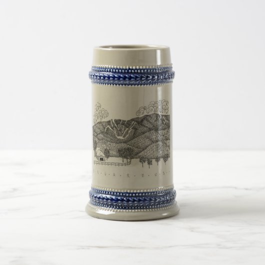 Sugarbush Resort, Vermont Ski Mokken en Beer Stein (Center)