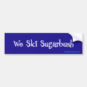 Sugarbush Ski Resort Bumpersticker (Voorkant)