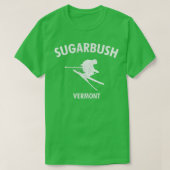 Sugarbush Skiing Vermont Ski T-shirt (Design voorkant)