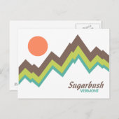 Sugarbush Vermont Briefkaart (Voorkant / Achterkant)