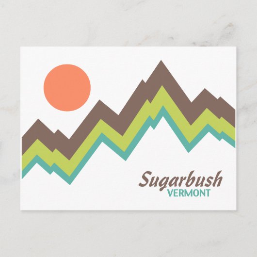 Sugarbush Vermont Briefkaart (Voorkant)