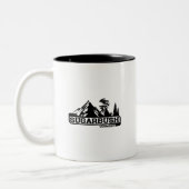 Sugarbush Vermont Tweekleurige Koffiemok (Links)