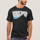 Sugarbush VT Vermont Retro Mountains Skiing Snowbo T-shirt (Voorkant)