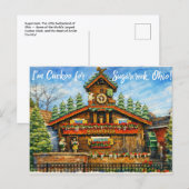 Sugarcreek Ohio ansichtkaart Briefkaart (Voorkant / Achterkant)